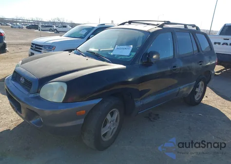 2003 Hyundai Santa Fe Gls/Lx из США, поврежденный, VIN KM8SC13D53U540313